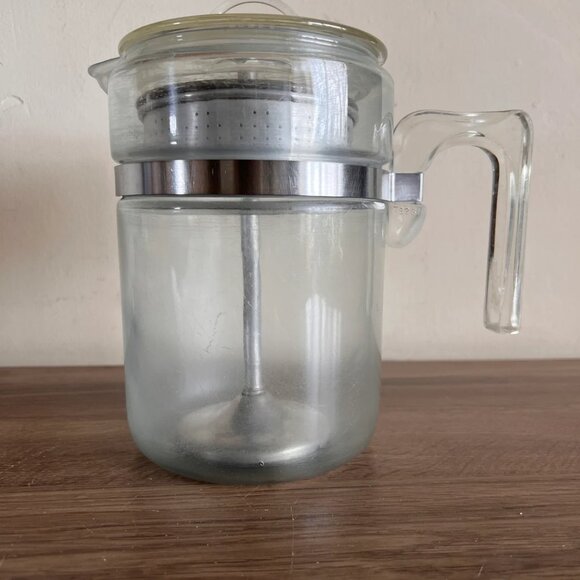 Detachable glass pot handle rare 7826H straight handle Pyrex vintage - Picture 4 of 5